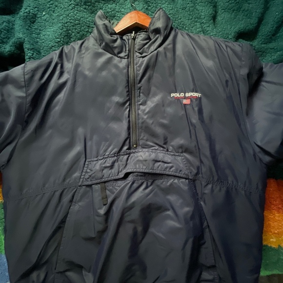 vintage reversible polo sport jacket